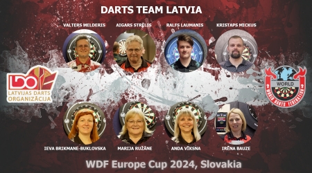 Nosaukts pieugušo Latvijas izlases sastāvs dalībai Eiropas Kausā 2024