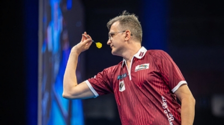 Melderis uzvar Eiro tūres kvalifikācijas posmā un tuvu pusfinālam PDC Nordic&Baltic Pro tūrē